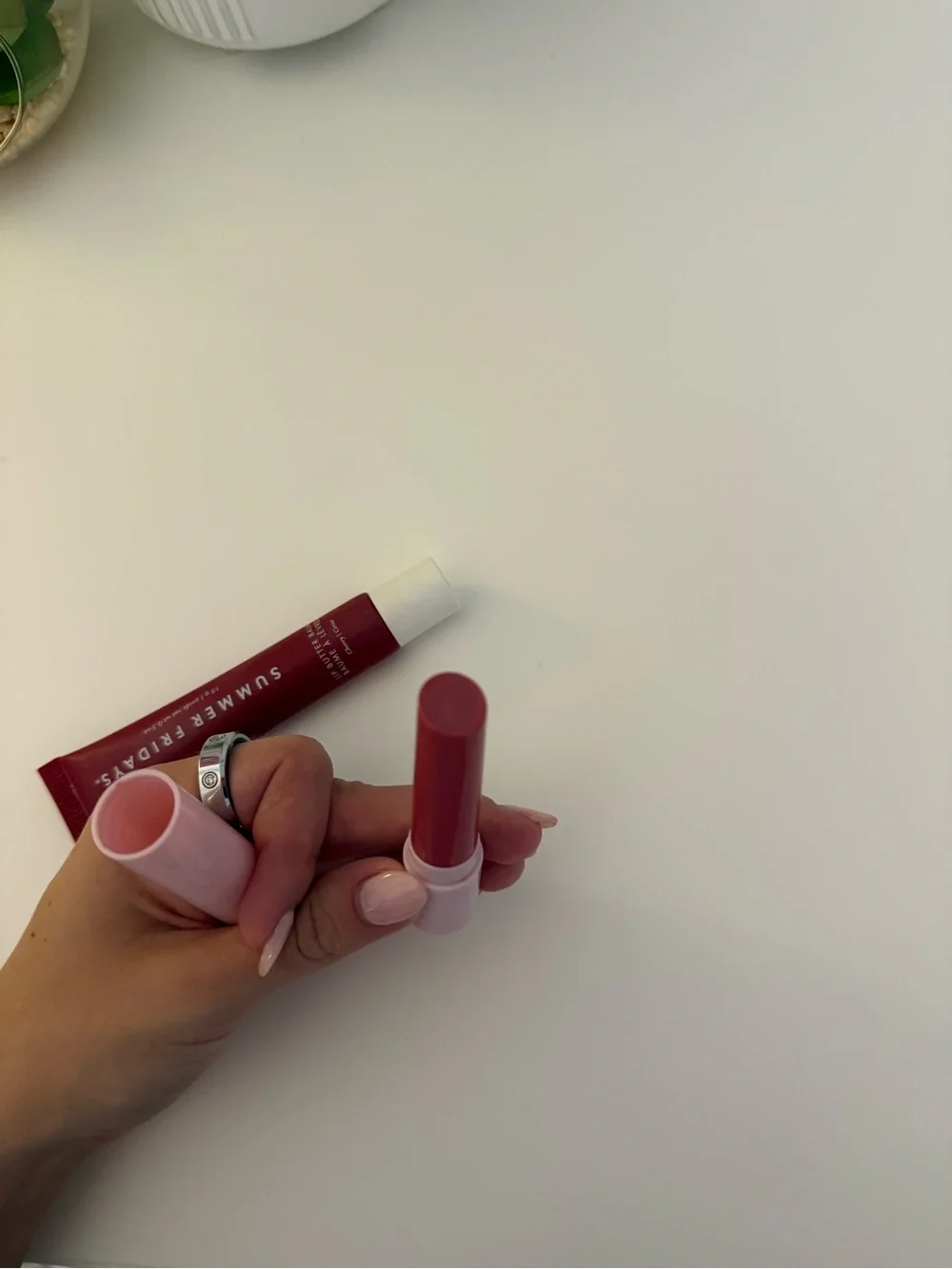 NEW without Box Summer Fridays Lip Balm and Kylie Tinted Butter Balm